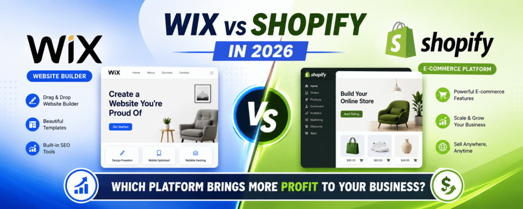 Wix vs Shopify