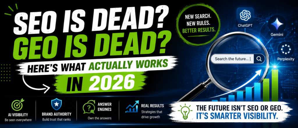 SEO IS DEAD