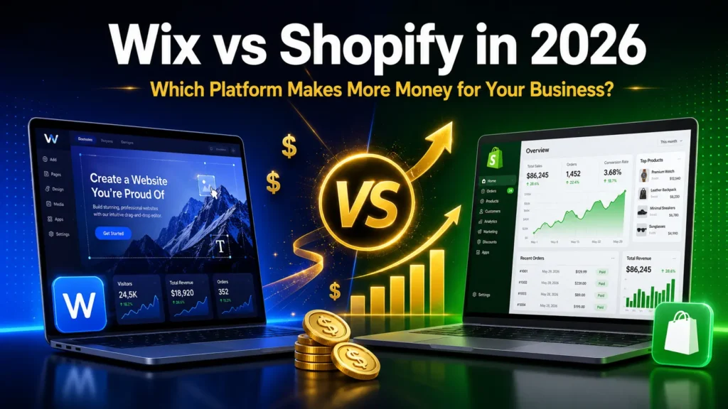 Wix vs Shopify in 2026