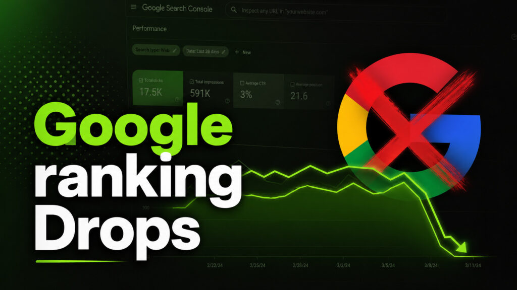Google Ranking Drops